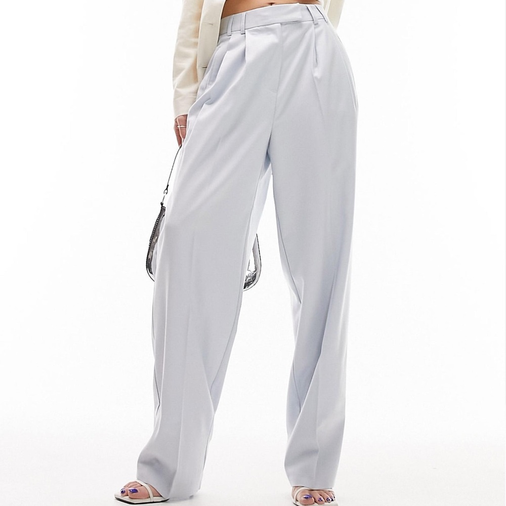 Tailored Straight Pants
